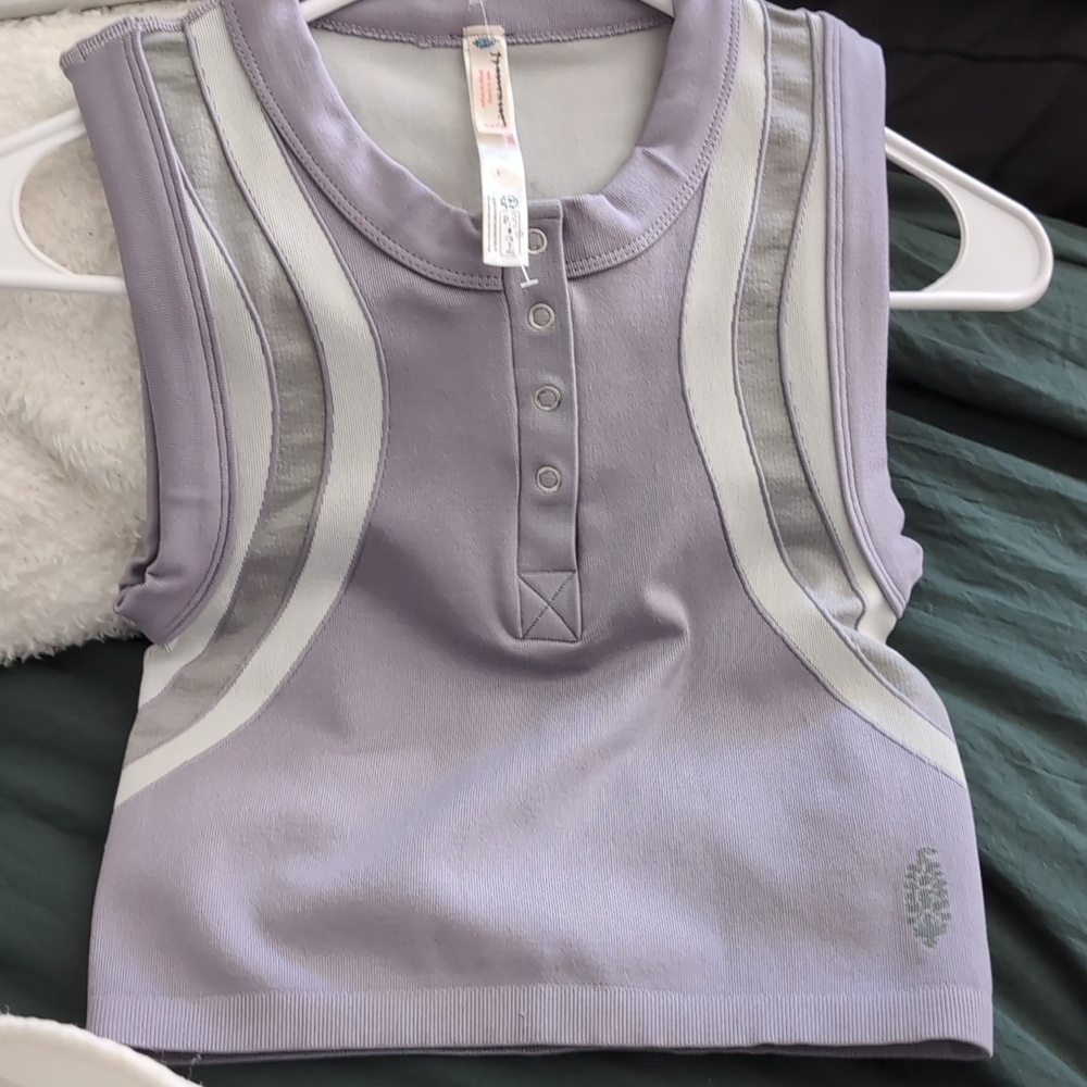NWOT Free People Movement Free Kick Henley - Picture 6 of 7